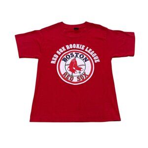 Vintage 1990s Boston Red Sox Rookie League T-Shirt Single Stitch Made in USA